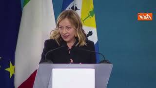 Ponte Messina, Meloni: "Impossibile? Lo dice chi non ha coraggio e voglia di lavorare"