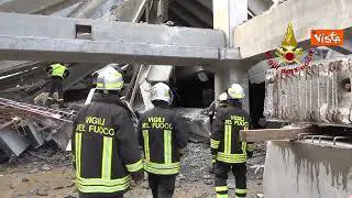 Crollo Firenze, le squadre cinofile al lavoro per la ricerca dei dispersi