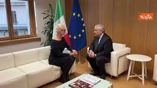 Navalny, Tajani accoglie e incontra Yulia Navalnaya a Bruxelles