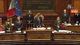 La Russa chiede un minuto di silenzio per Navalny in Aula al Senato