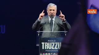 Tajani a Cagliari ricorda Berlusconi: "Amava la Sardegna come la sua Milano"