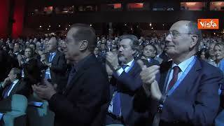 Al congresso Nazionale di FI standing ovation in memoria di Berlusconi