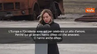 SOTTOTITOLI Meloni in Ucraina: Questa terra è un pezzo della nostra casa