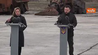 Zelensky: Grazie per il sostegno e per le sanzioni contro la Russia