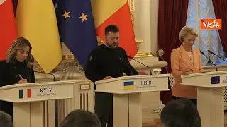 Zelensky: Senza i nostri partner non sarebbe stato facile difendersi
