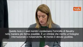 Metsola: Parlamento Ue condanna omicidio di Navalny