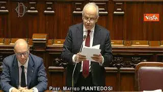 Piantedosi: No a processi sommari contro le forze di Polizia