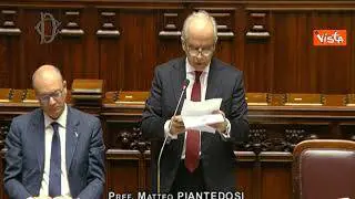 Medio Oriente, Piantedosi: Governo garantirà sempre libertà di manifestare a tutte le parti