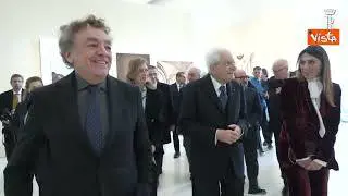 Mattarella all'inaugurazione delle Sale espositive della Gran Galleria della Reggia di Caserta
