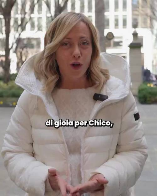Giorgia Meloni annuncia il ritorno di Chico Forti in Italia