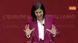 Schlein: Serve conferenza di pace in Medio Oriente, quanto avviene a Gaza non è accettabile