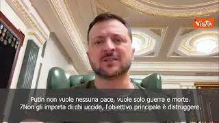 Zelensky: Putin non vuole nessuna pace