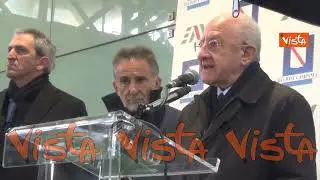 Frigo sui binari, De Luca: Imbecilli che possono provocare tragedie