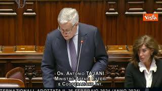 Tajani: Missione Aspides nel Mar Rosso sarà solo difensiva