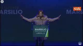 Europee, Meloni: "Succederà di tutto, ho già l'elmetto ma vinceremo"