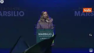Meloni: "Ero recalcitrante su Marsilio. Ora spero primo Presidente abruzzese rieletto"