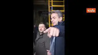 Bombe russe a Odessa a 150 metri da convoglio Zelensky e Mitsotakis, eccoli alla cattedrale