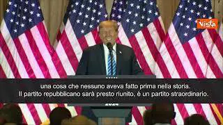 Trump stravince primarie nel Super Tuesday: “Una notte fantastica”