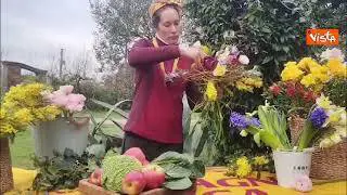 Otto marzo, ecco il bouquet realizzato da una delle donne di Coldiretti