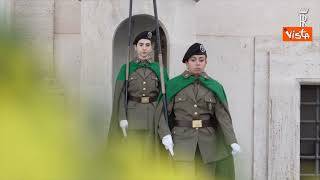 8 Marzo, cambio della Guardia tutto al femminile al Quirinale per la festa della Donna