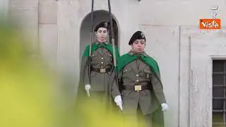 Mimose e cambio della guardia al femminile al Quirinale per l'8 Marzo