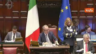 Mulè richiama l'Aula mentre parla Boldrini: "Impossibile andare avanti così, state in silenzio"