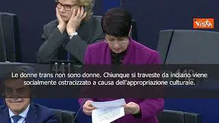 L'europarlamentare tedesca di AFD: Le donne trans non sono donne