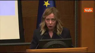 Meloni: "No amici a cui fare favori, unico aiuto a italiani onesti"