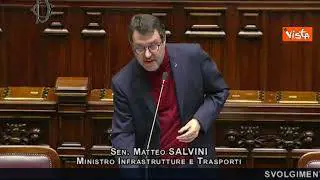 Salvini: Folle pensare che Governo costruisca ponte destinato a crollare