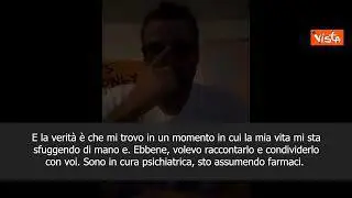 L'ex calciatore Osvaldo: Ho una grave depressione