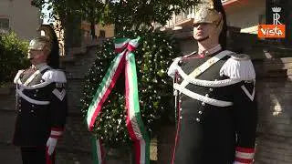 Mattarella alla cerimonia dell’ottantesimo anniversario della distruzione della città di Cassino