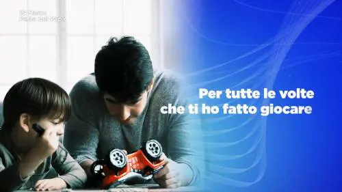 Gli auguri di Mediaset a tutti i papà