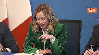 Meloni: "Domenica in Egitto, verso memorandum simile a quello con Tunisia"