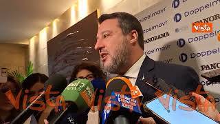 Salvini: "Superare i 5 stelle alle europee? Non sono così ottimista"