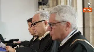 Mattarella partecipa alla riunione della Corte Costituzionale