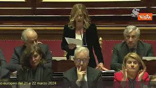 Meloni al Senato: "Sacrificio di Navalny non sarà dimenticato"