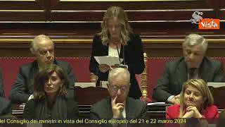 Meloni: "Europa spenda in difesa se vuole essere seria"
