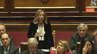 Meloni: Governo compatto, da Pd tentennamenti