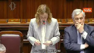 Meloni: Da Rosato intervento lucido sull'Ucraina, ma non voglio creargli problemi