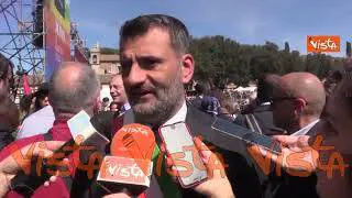 Manifestazione Libera contro le mafie a Roma, Decaro: "Con Don Ciotti tante battaglie"