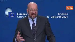 Michel: Unità dell'Europa è stata riaffermata in questo consiglio Ue