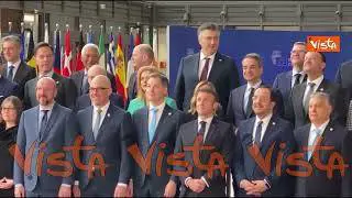 30 anni dello spazio economico europeo, ecco la foto di gruppo dei leader dell'Ue