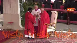Domenica delle Palme, la messa in piazza San Pietro con Papa Francesco