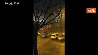 Bomba d'acqua a Milano, i video postati sui social