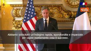 Blinken: A Gaza l'imperativo è proteggere vite innocenti