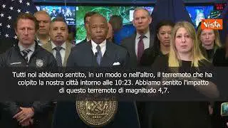 Terremoto a New York, il sindaco: Epicentro a Lebanon, in New Jersey