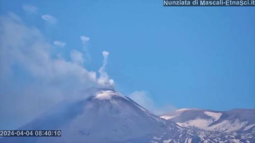 "Un fenomeno straordinario": gli anelli di fumo dell’Etna 