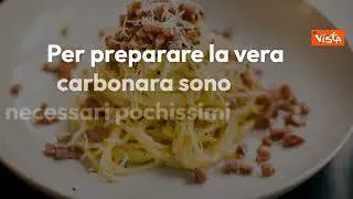 Carbonara Day, ecco come è nato il celebre piatto romano - INFOGRAFICA