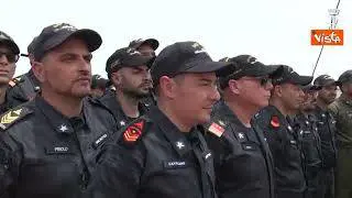 Mattarella visita nave Bettica, all'equipaggio: Missione importante contro la pirateria