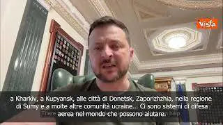 Zelensky: Capacità di difesa aerea dell'Ucraina è insufficiente - SOTTOTITOLI